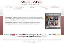 Mustang Electric Supply - Redesign