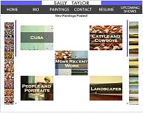 Sally Taylor Paintings - Redesign